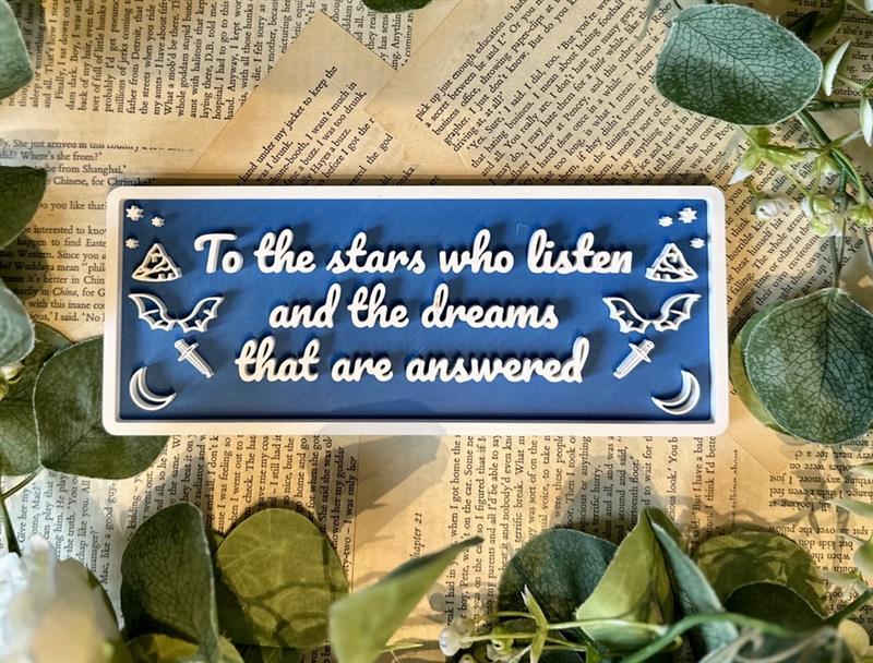 To the Stars Who Listen - Plaque