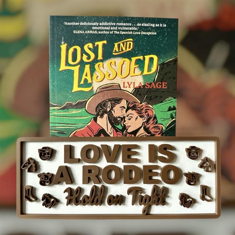 Love is a Rodeo - Plaque