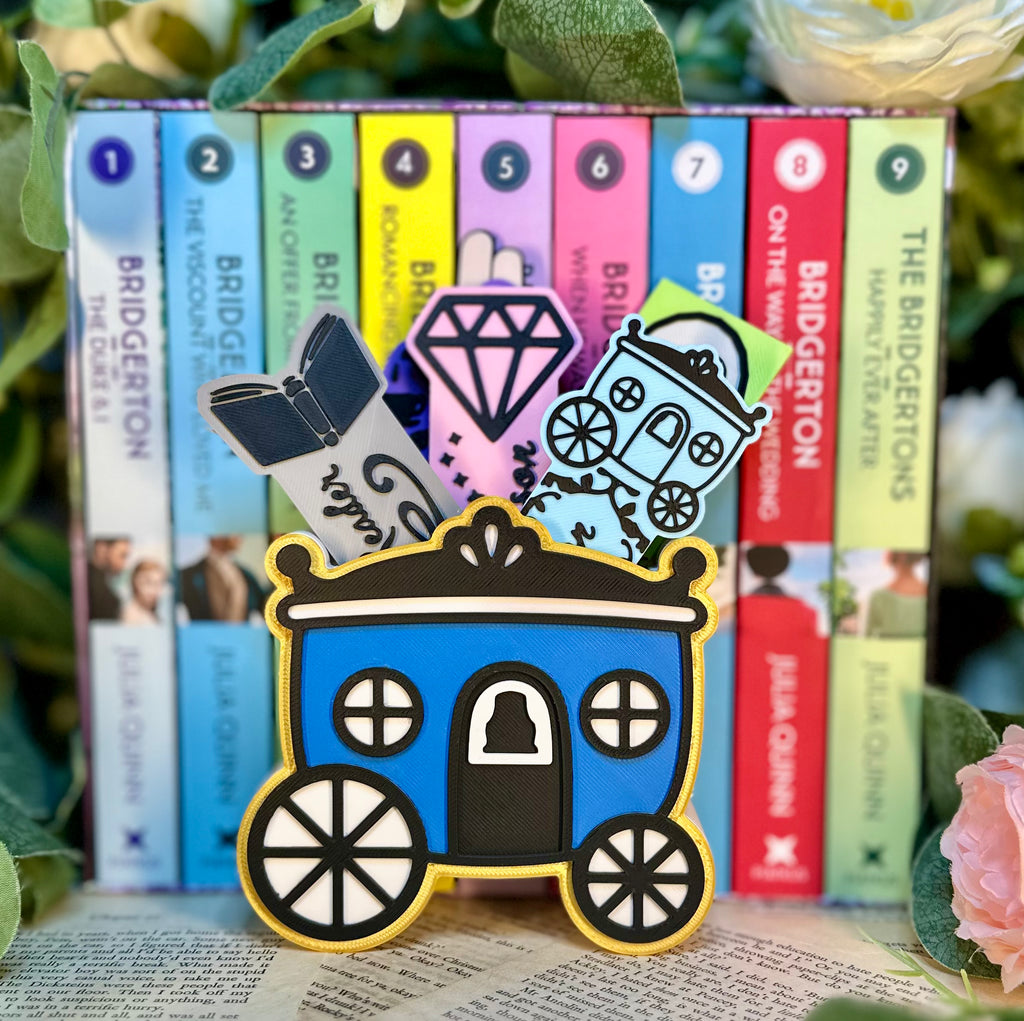 The Ton Bookmark Set (Bridgerton-Inspired)