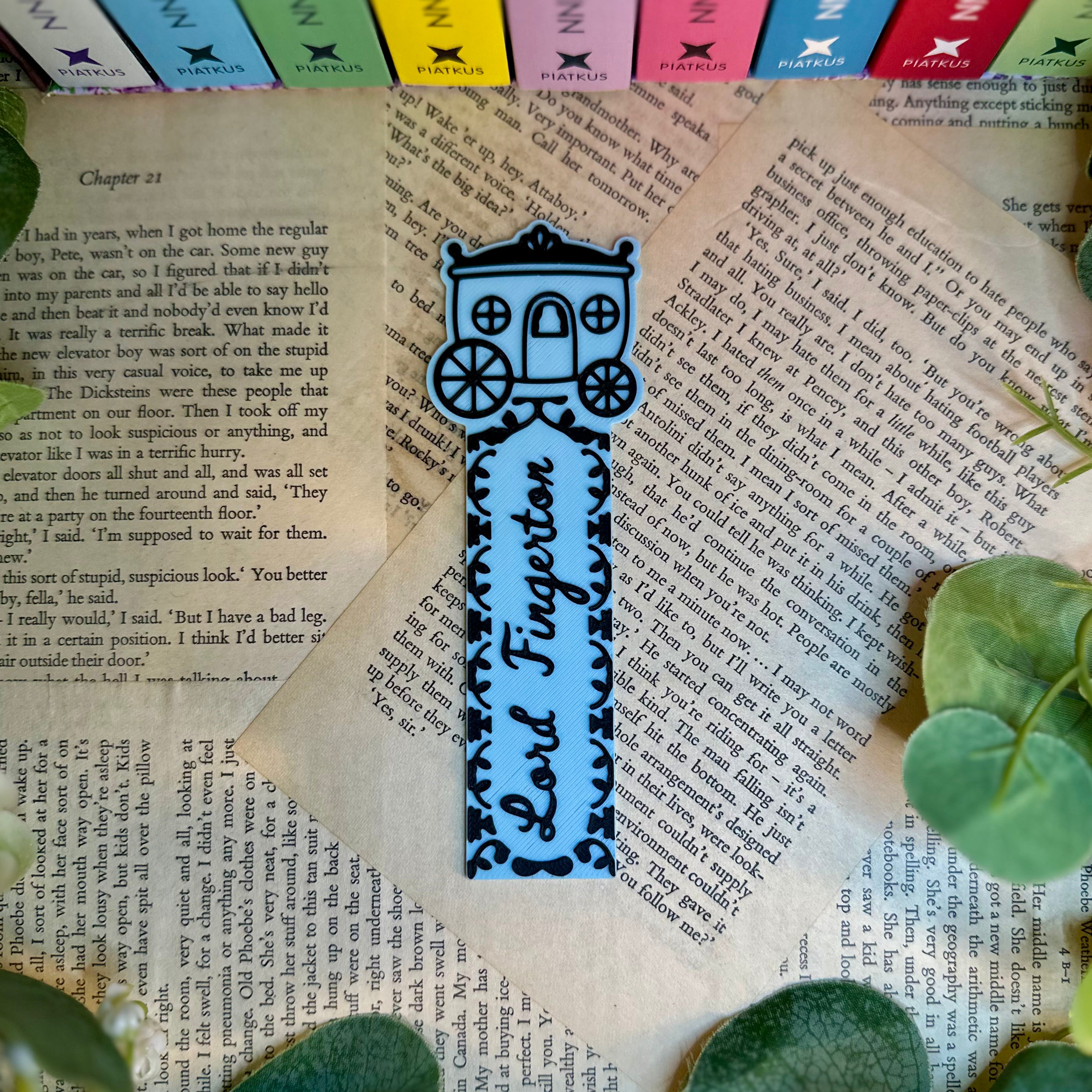 The Ton Bookmark Set (Bridgerton-Inspired)