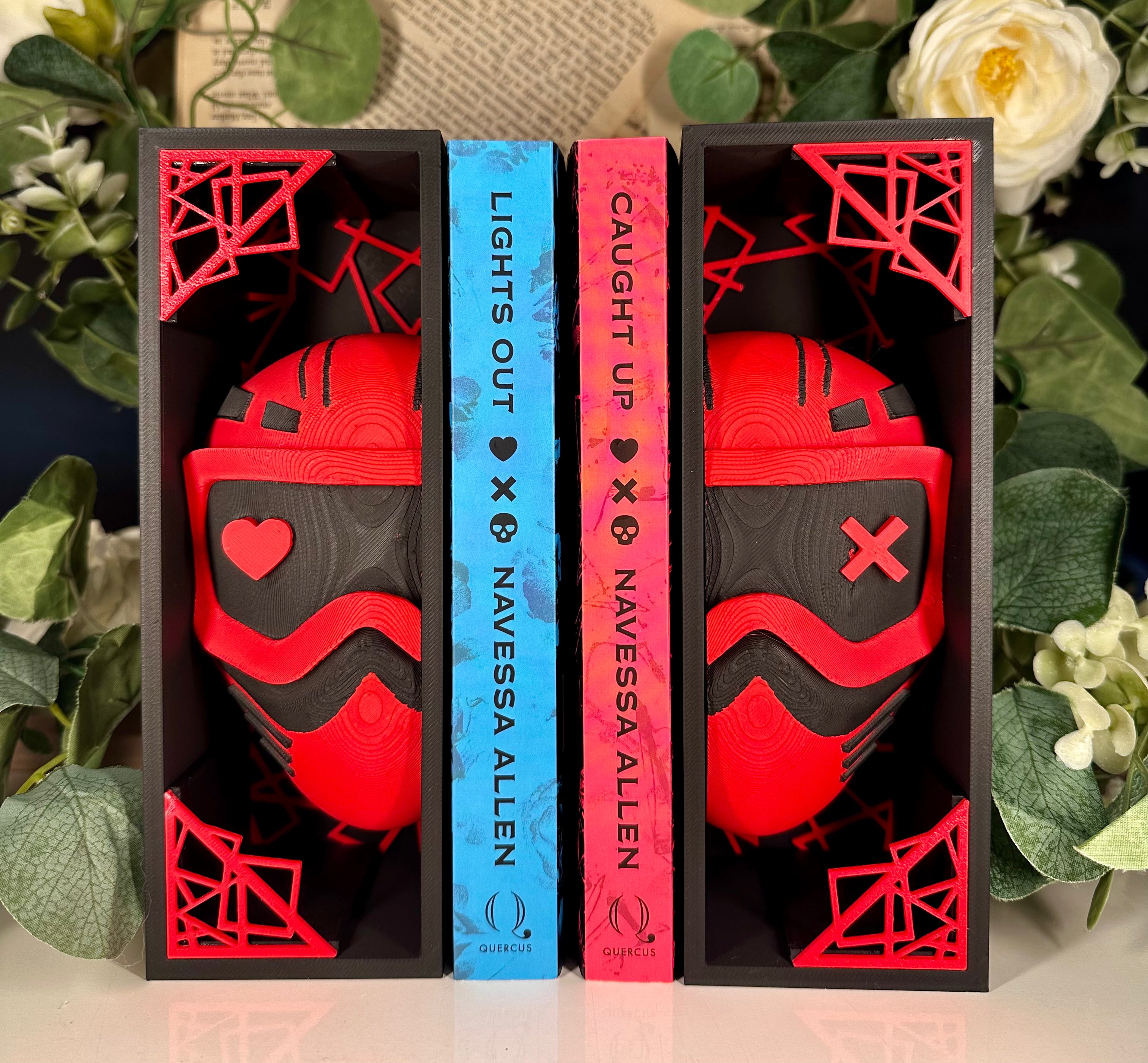 Dark Romance Mask Book Nook