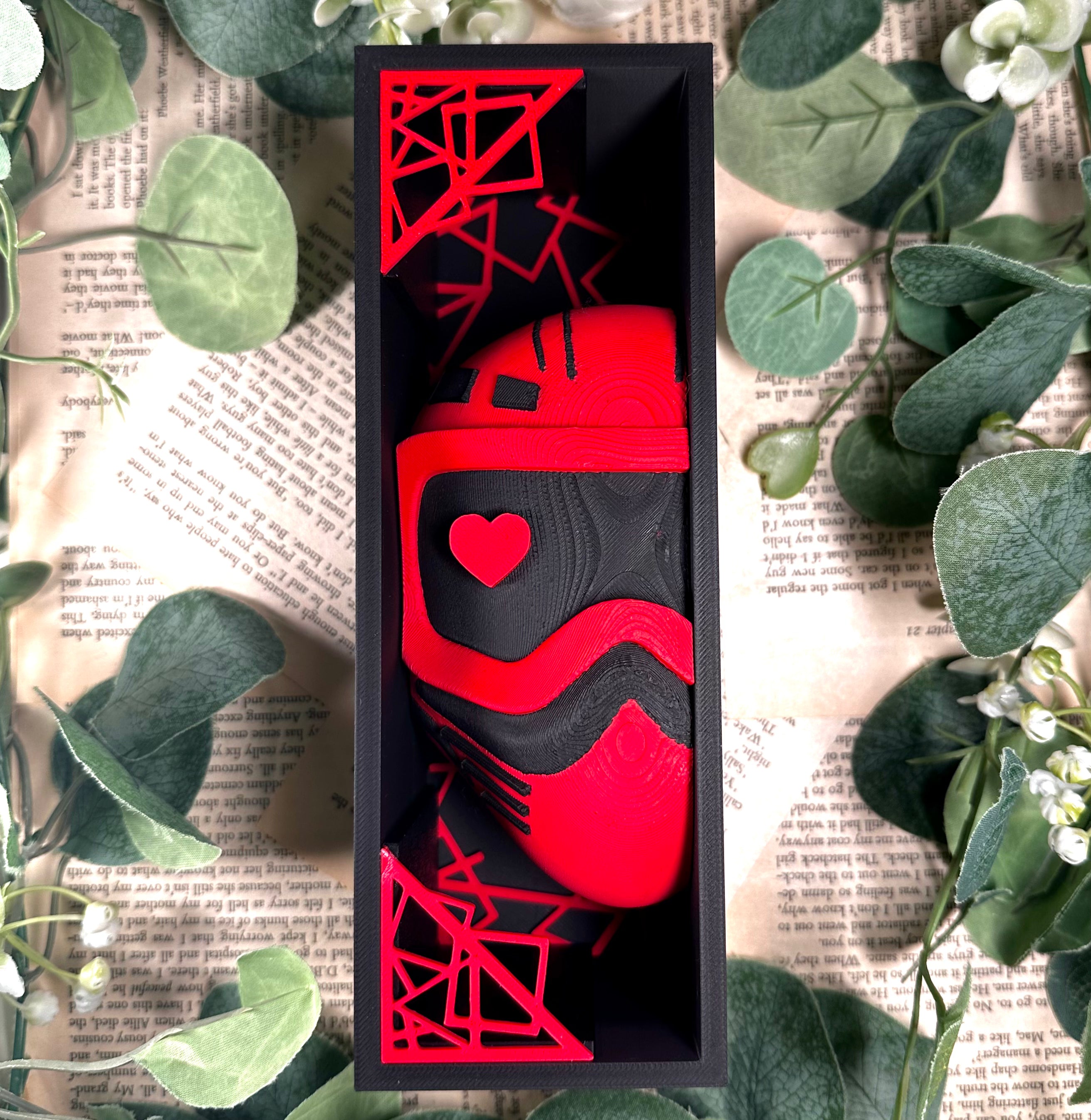 Dark Romance Mask Book Nook