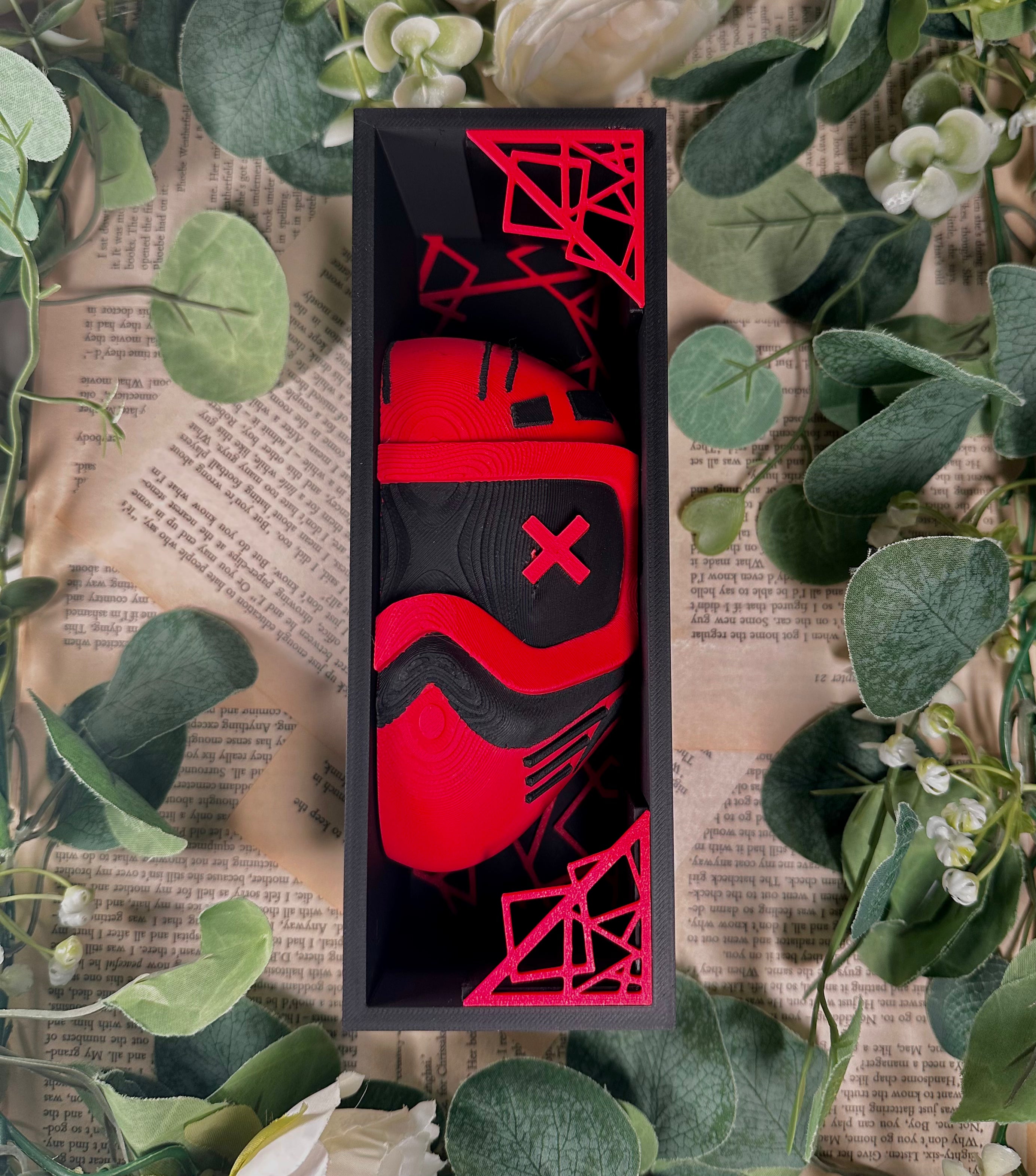 Dark Romance Mask Book Nook