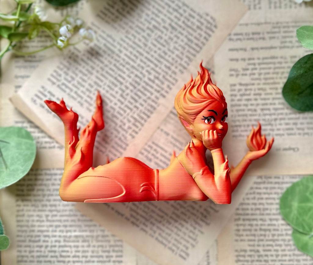Fire Sprite – Bookish Shelf Companion