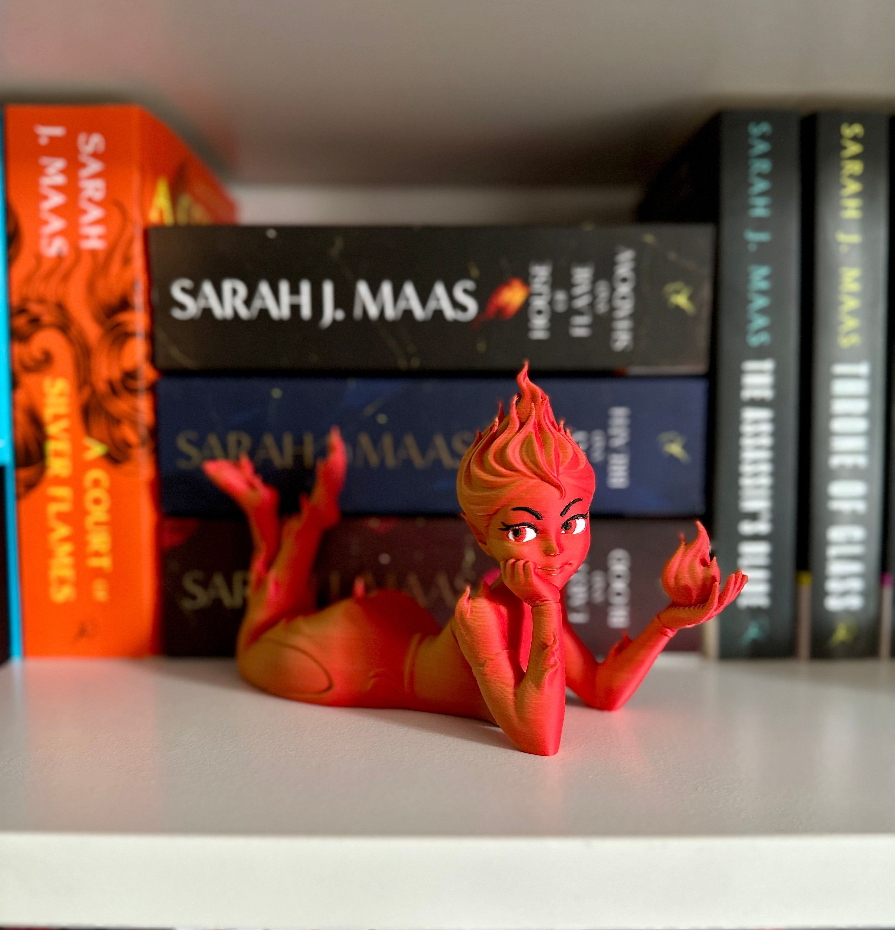 Fire Sprite – Bookish Shelf Companion