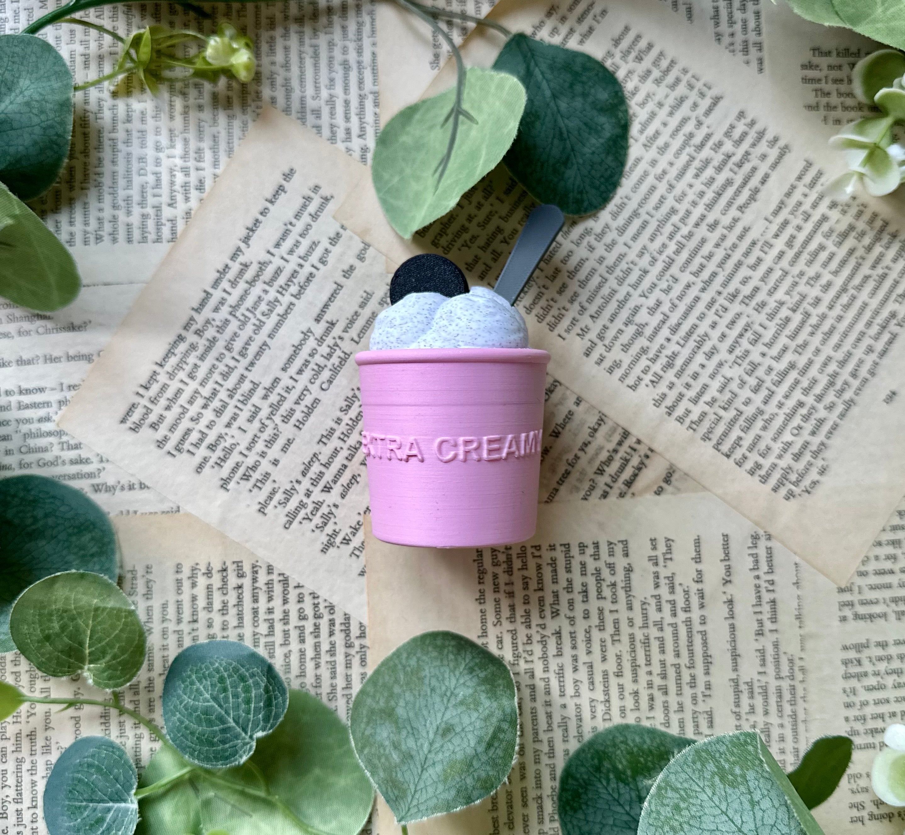Extra Creamy - Bookish Ice Cream Pot