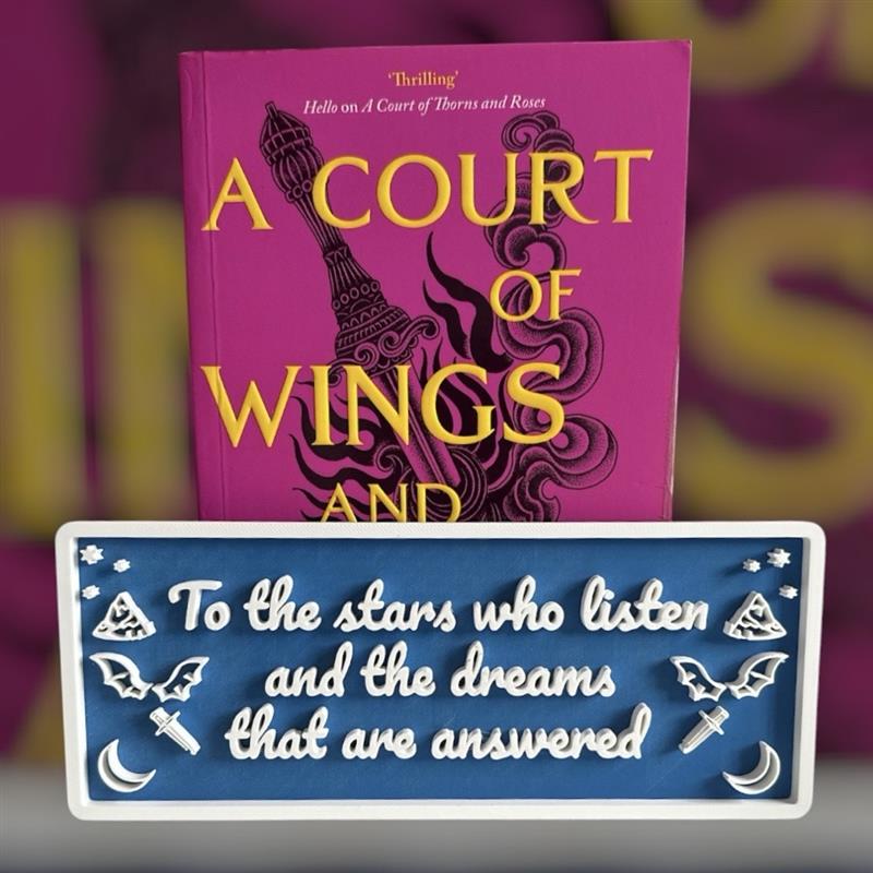 To the Stars Who Listen - Plaque